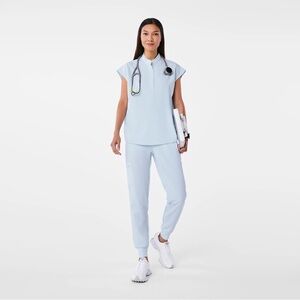 COPY - Figs Scrubs Set in Open Skies